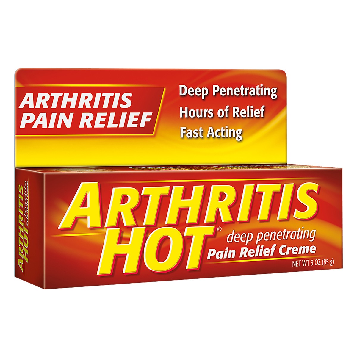 slide 5 of 9, Arthritis Hot Pain Relief Creme 3 oz, 3 oz