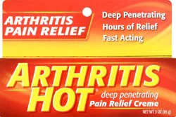 Arthritis Hot Pain Relief Creme 3 oz