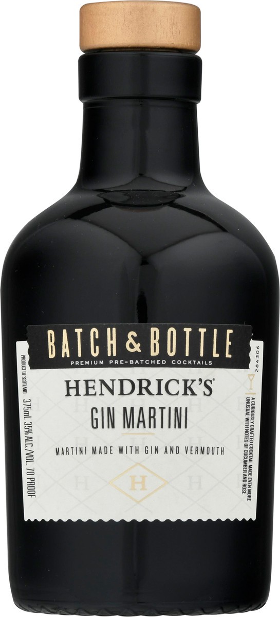 slide 4 of 10, Batch & Bottle Hendrick''s Gin Martini Ready To Drink Cocktail 375ml, 375 ml