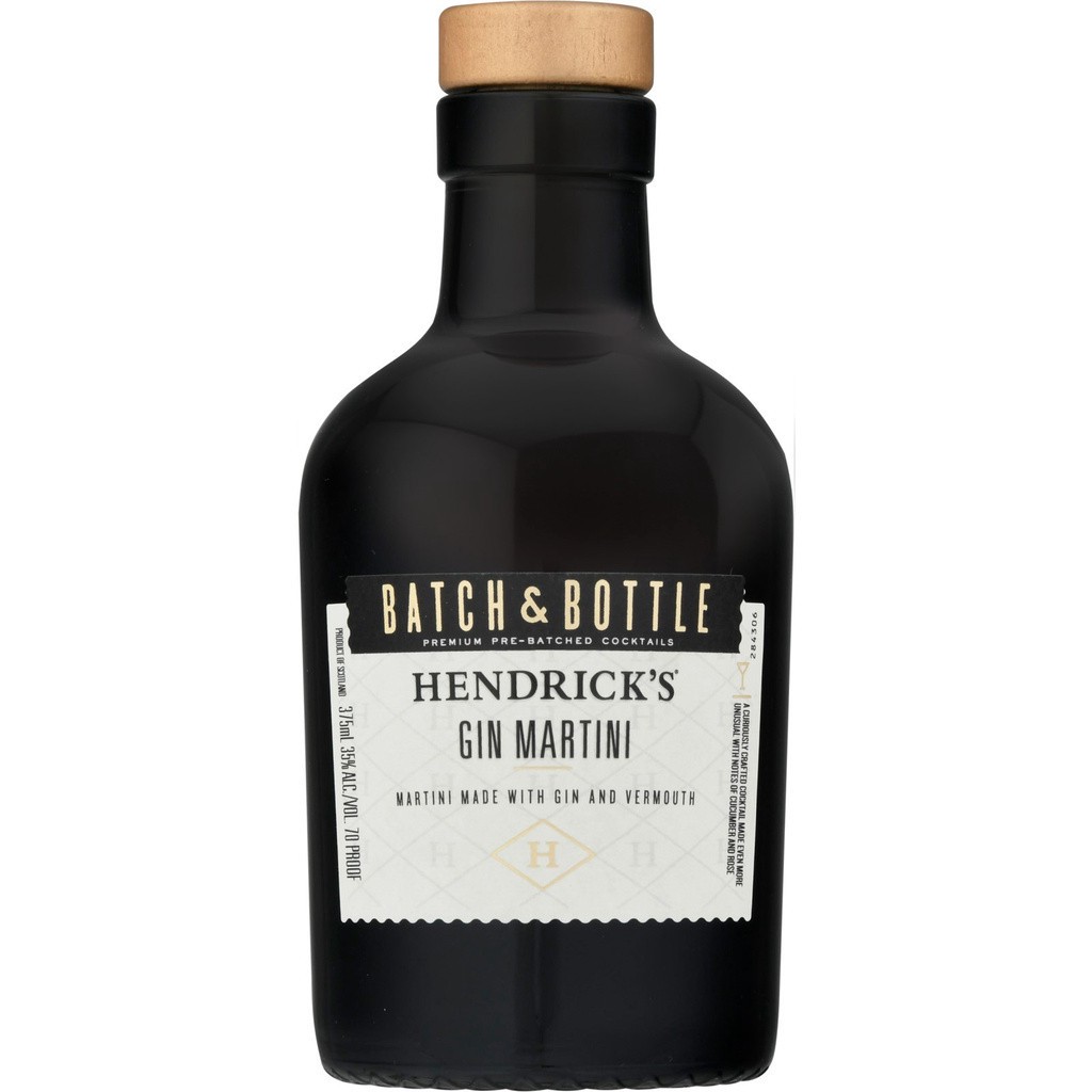 slide 1 of 10, Batch & Bottle Hendrick''s Gin Martini Ready To Drink Cocktail 375ml, 375 ml