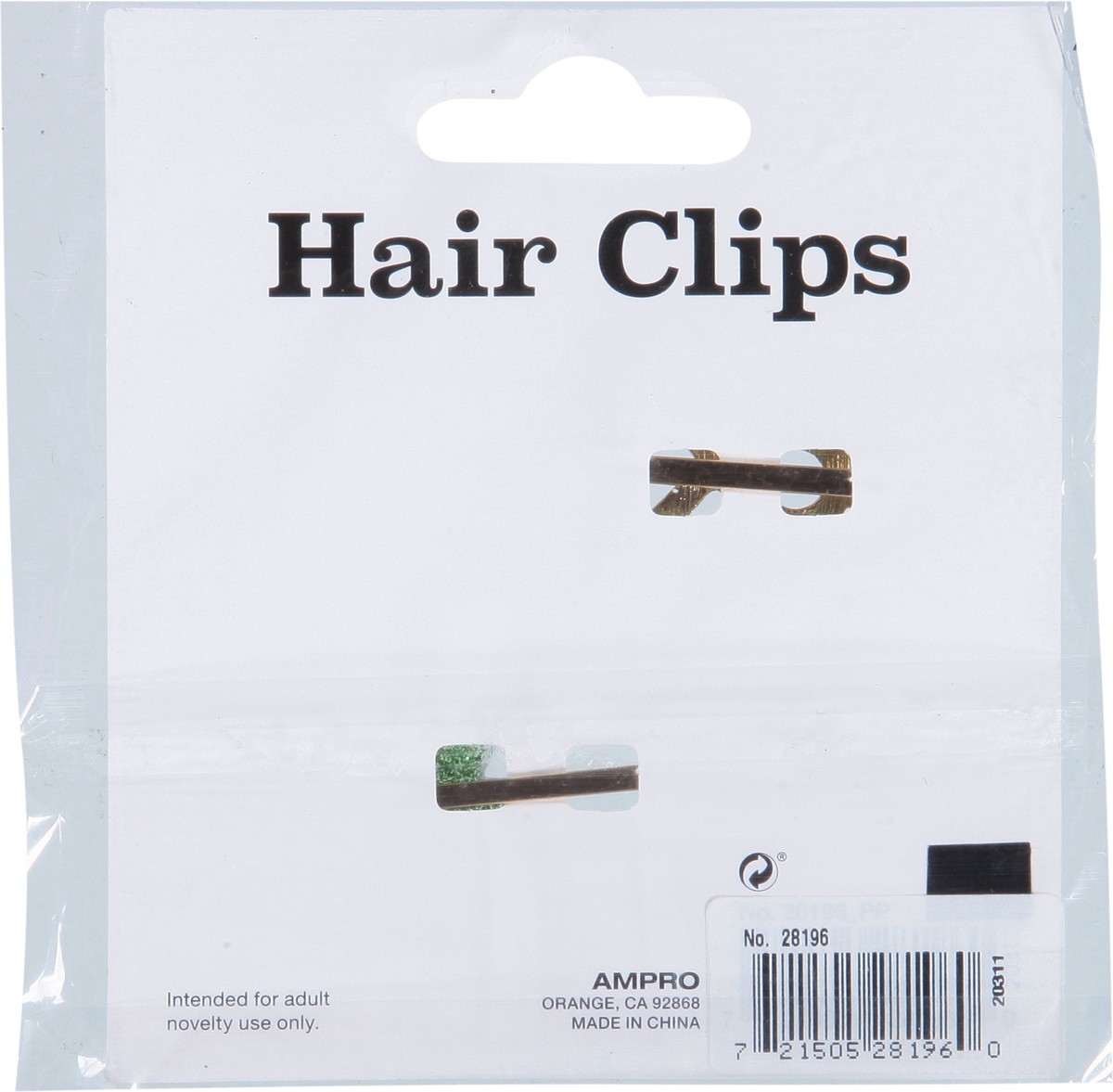 slide 4 of 12, Ampro Hair Clips 2 ea, 2 ct