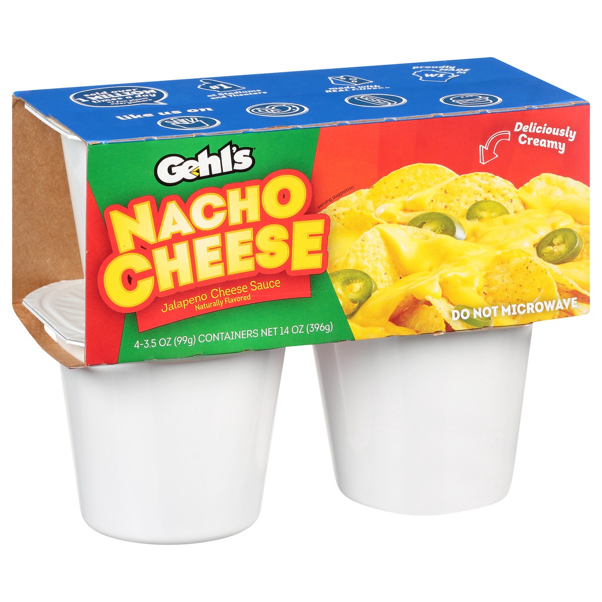 slide 5 of 13, Gehl's Nacho Cheese Nacho Cheese 4 ea, 4 ct