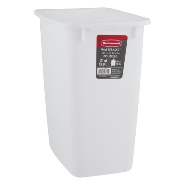 slide 1 of 1, Rubbermaid Wastebasket - 4 Gal, 4 gal