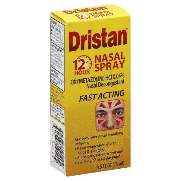 slide 1 of 1, Dristan Long Lasting Nasal Mist, 0.5 oz