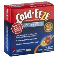 slide 1 of 1, Cold-EEZE Cold Remedy Lozenges Honey Lemon Flavor, 18 ct