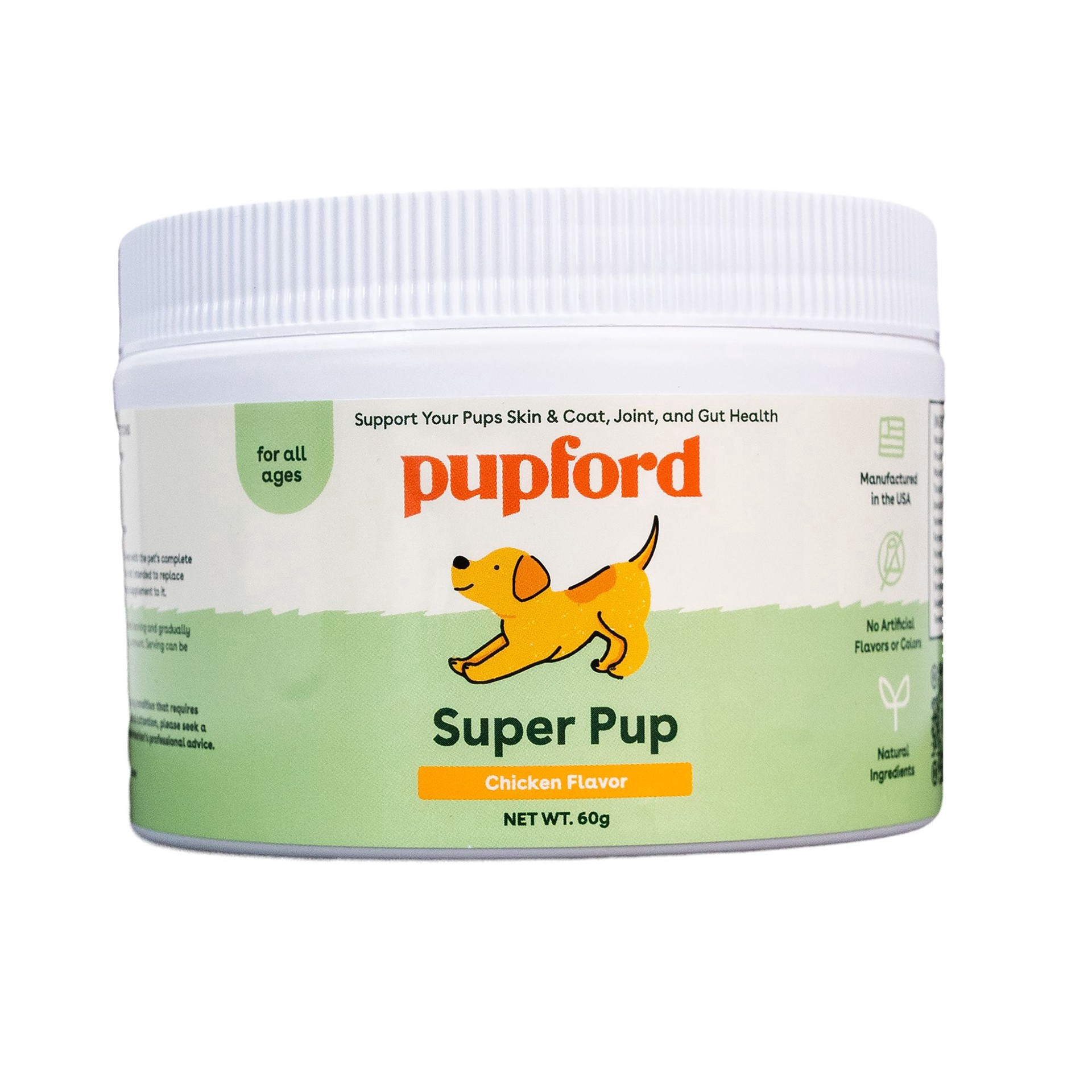 slide 1 of 1, Pupford Super Pup Multi-Function Powder, 60 ct