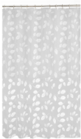 slide 1 of 1, Maytex Just Leaves Peva Shower Curtain Liner, 70 in x 72 in