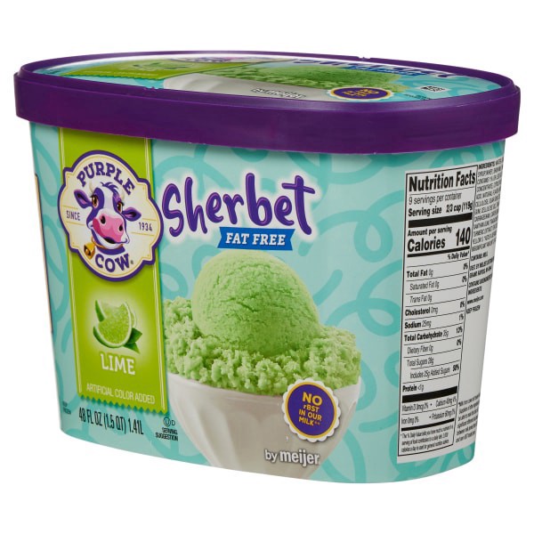 slide 5 of 25, Purple Cow Sherbet Lime 48 Oz, 48 oz