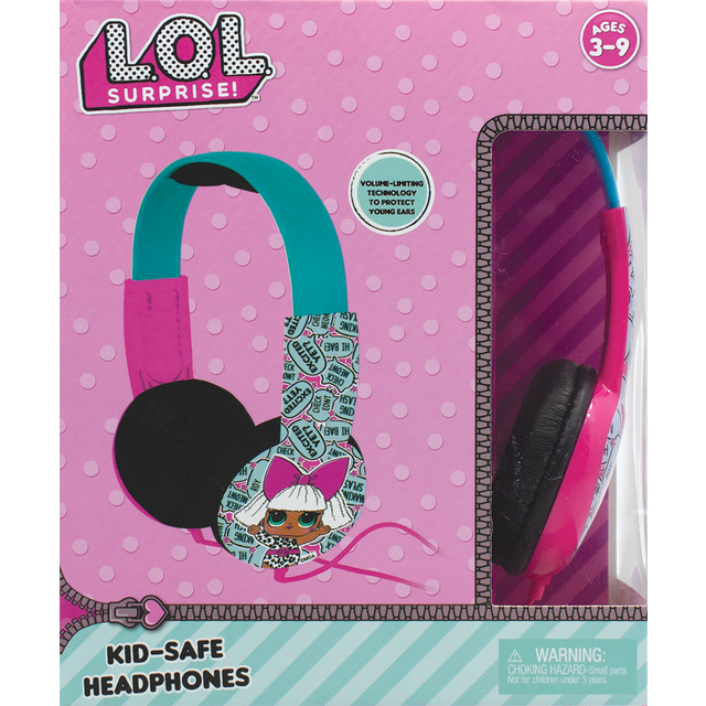 slide 1 of 1, L.O.L. Surprise! Kid Safe Headphones, 1 ct