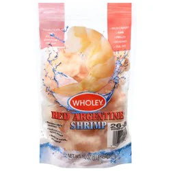 Wholey Red Argentine Shrimp 16 oz