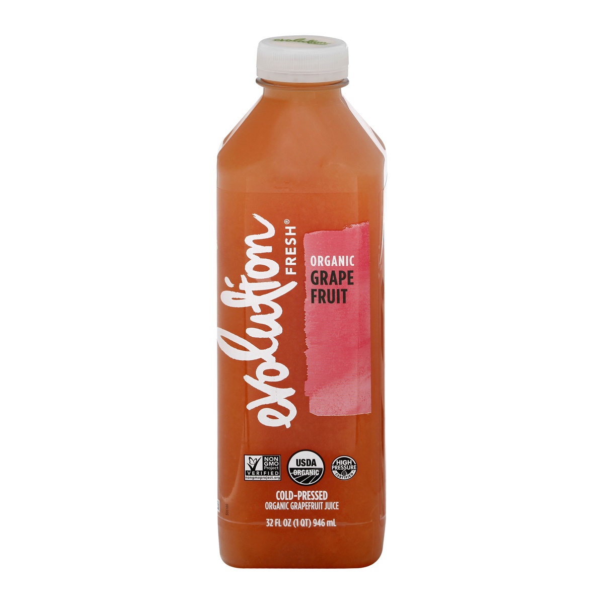 slide 1 of 6, Evolution Fresh Organic Grapefruit — Cold-Pressed Grapefruit Juice — No Added Sweeteners — 32 fl oz, 32 fl oz