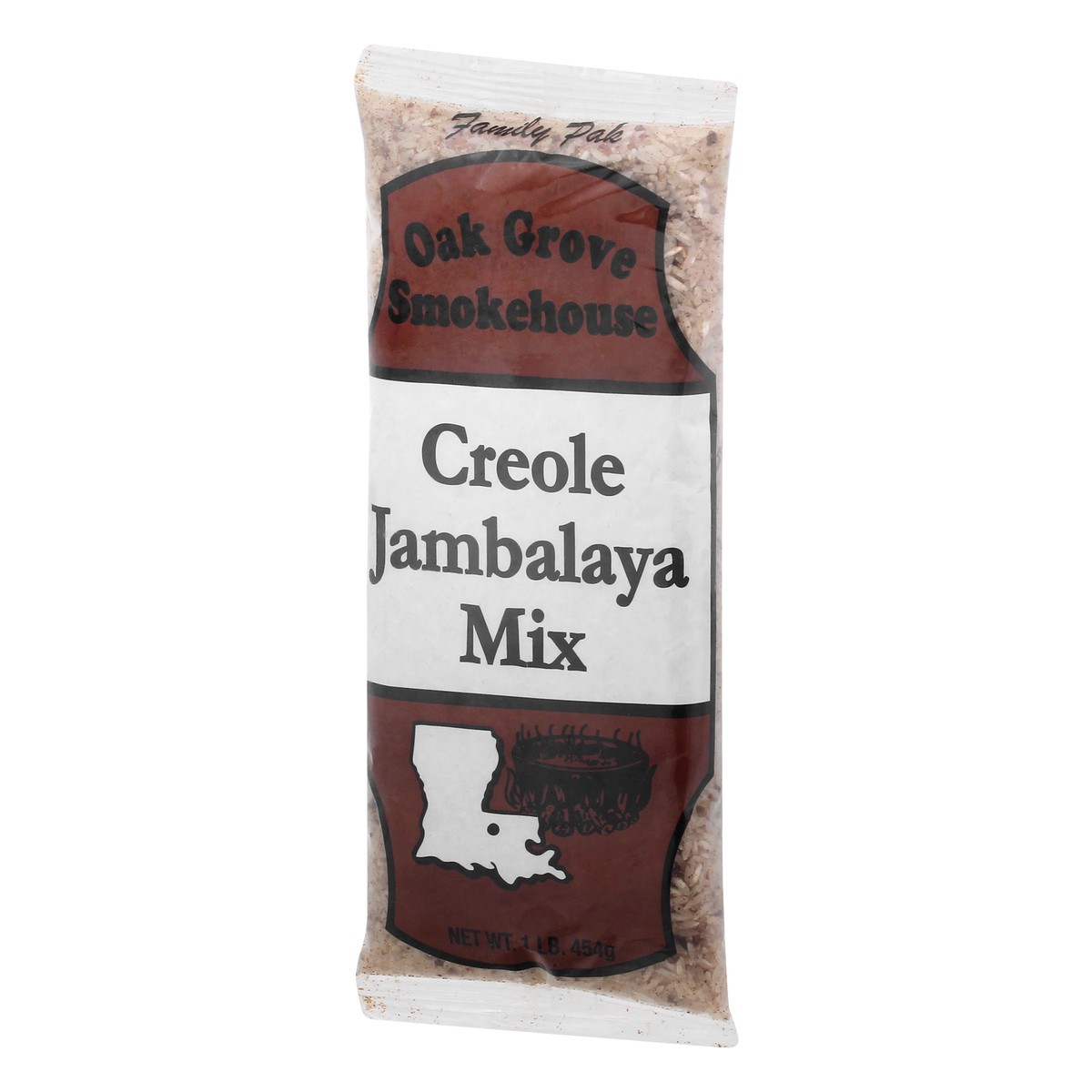 slide 3 of 11, Oak Grove Smokehouse Family Pak Creole Jambalaya Mix 1 lb, 1 lb