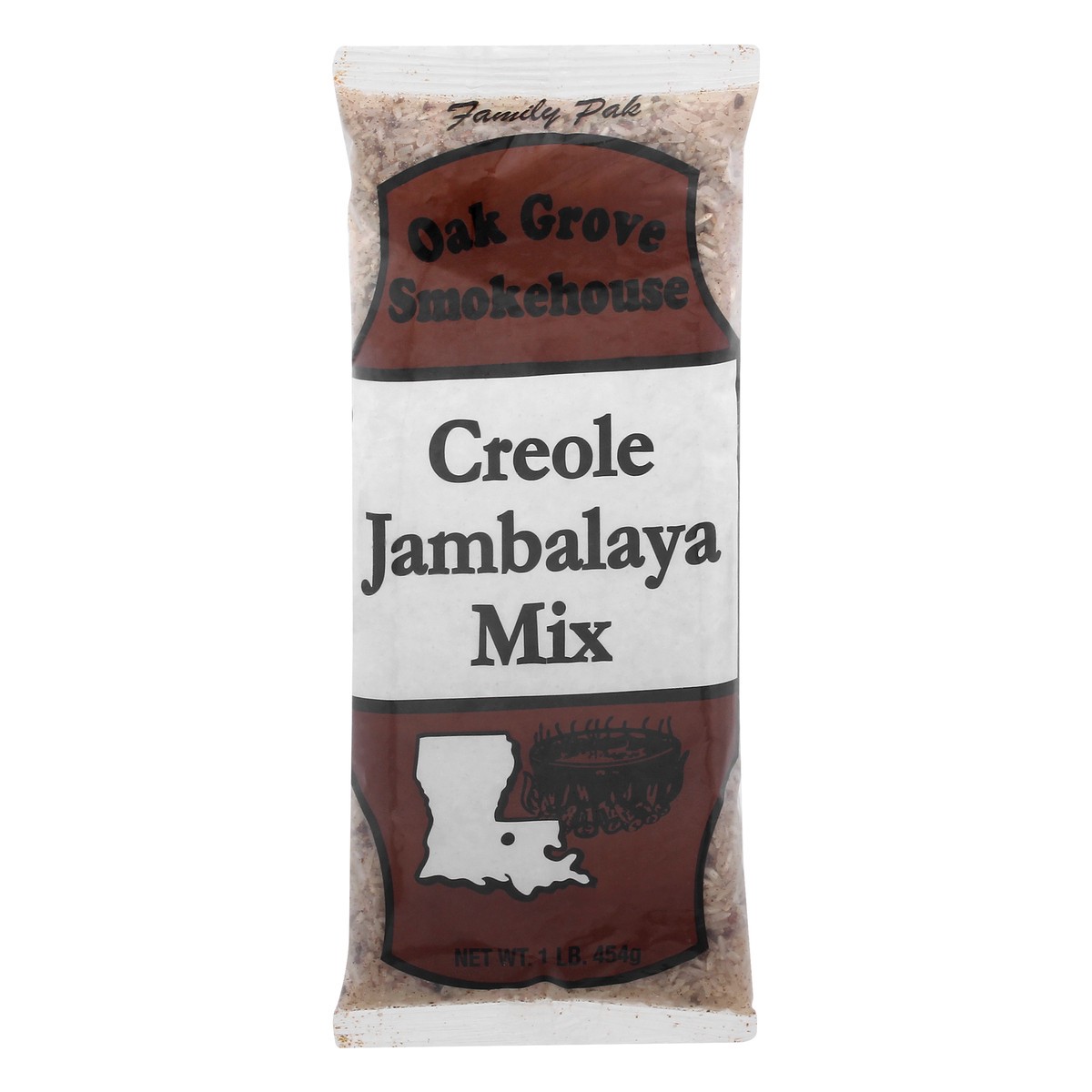 slide 1 of 11, Oak Grove Smokehouse Family Pak Creole Jambalaya Mix 1 lb, 1 lb