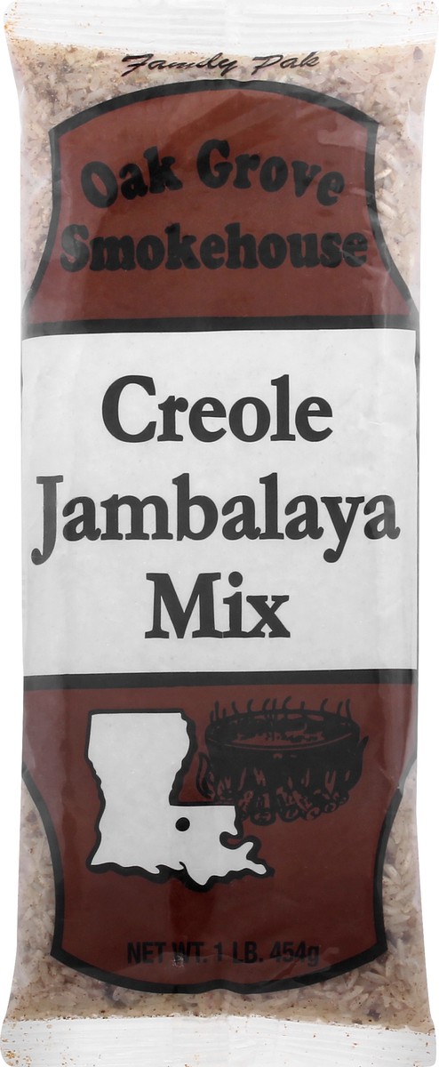 slide 9 of 11, Oak Grove Smokehouse Family Pak Creole Jambalaya Mix 1 lb, 1 lb