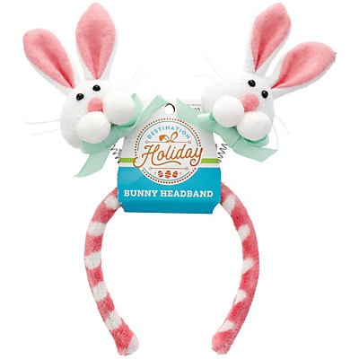 slide 1 of 1, Destination Holiday Easter Bunny Headband, 1 ct