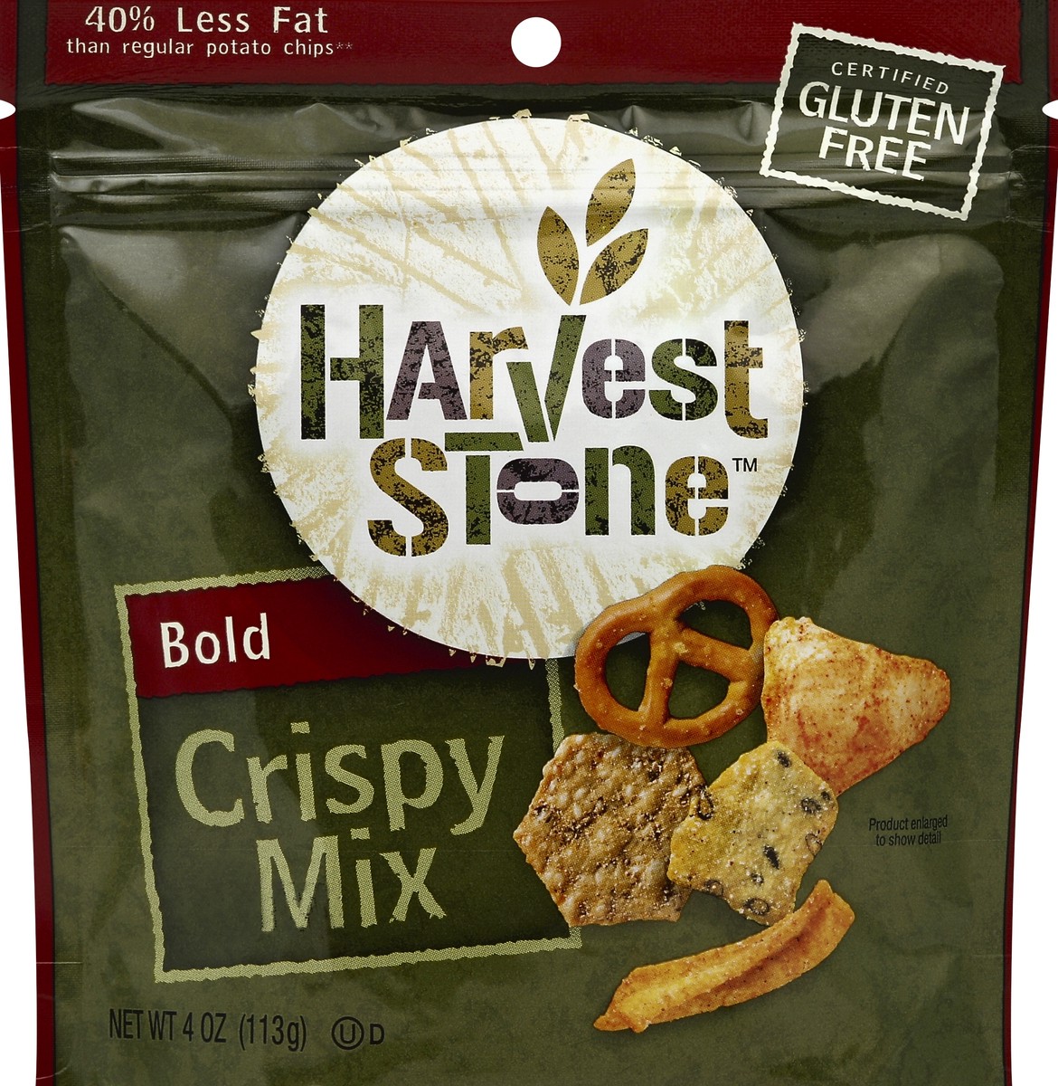 slide 2 of 2, Harvest Stone Crispy Mix Snacks Gluten Free Bold, 4 oz