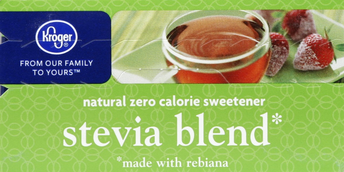 slide 2 of 5, Kroger Stevia Zero Calorie Sweetener Blend, 40 ct; 0.07 oz