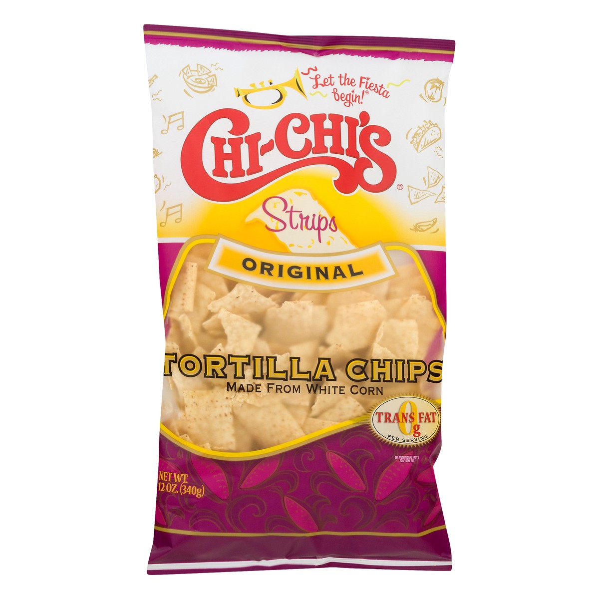 slide 5 of 12, Chi-Chi's Strips Original Tortilla Chips 12 oz, 12 oz