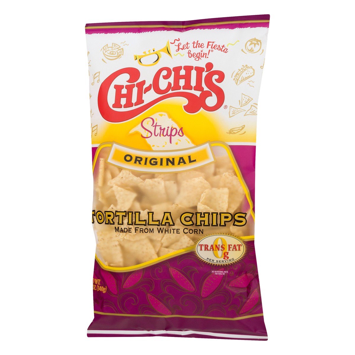 slide 11 of 12, Chi-Chi's Strips Original Tortilla Chips 12 oz, 12 oz