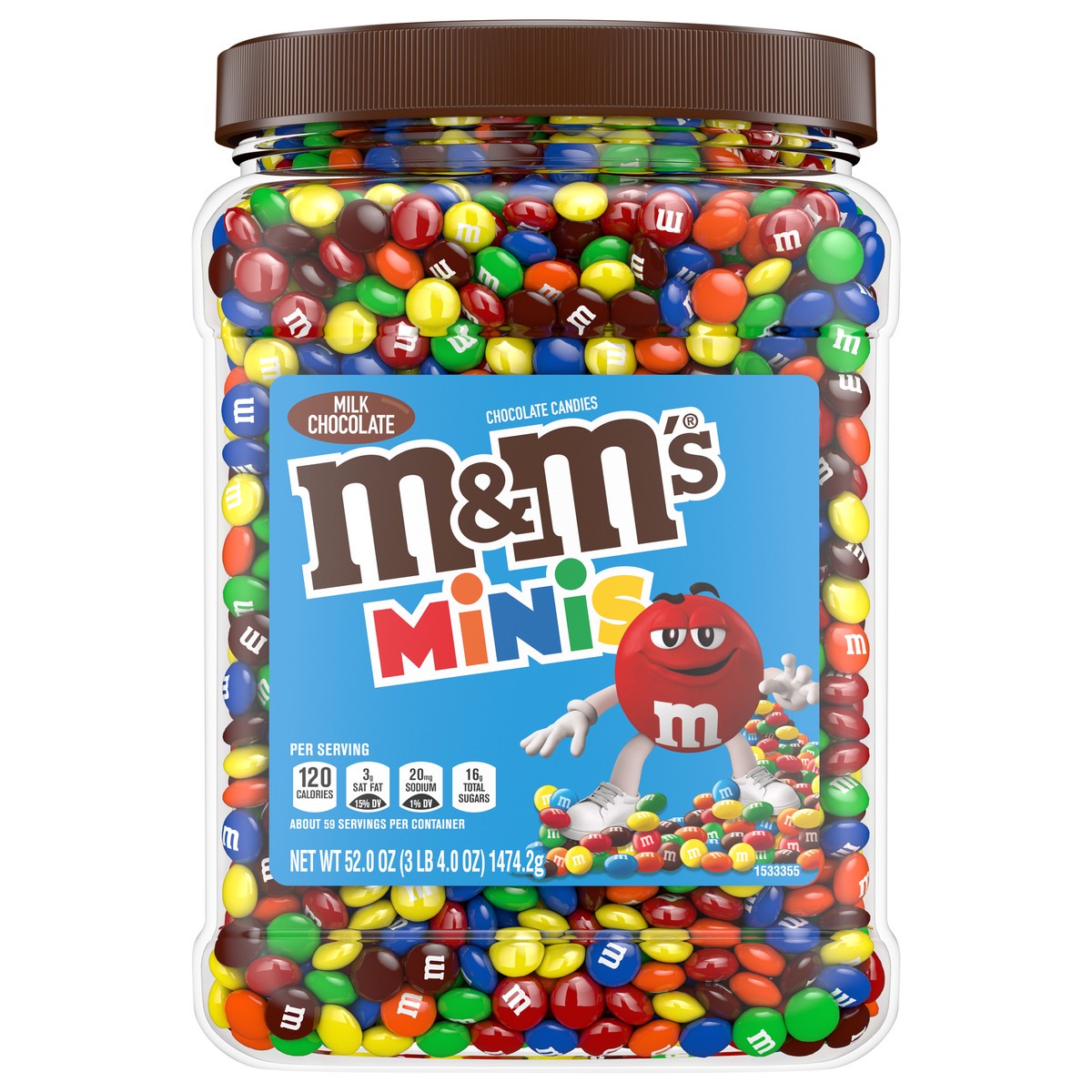 slide 9 of 12, M&M'S Minis 52 Ounces Each, 52 oz