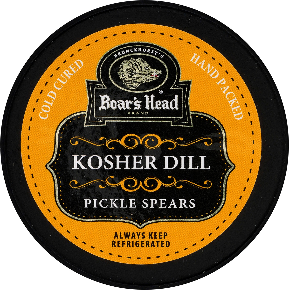 slide 6 of 10, Boar's Head Pickle Chips, Kosher Dill, 26 oz