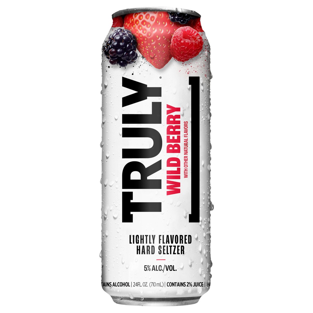 slide 3 of 11, TRULY Hard Seltzer Wild Berry UT (24 fl. oz. Can), 24 fl oz
