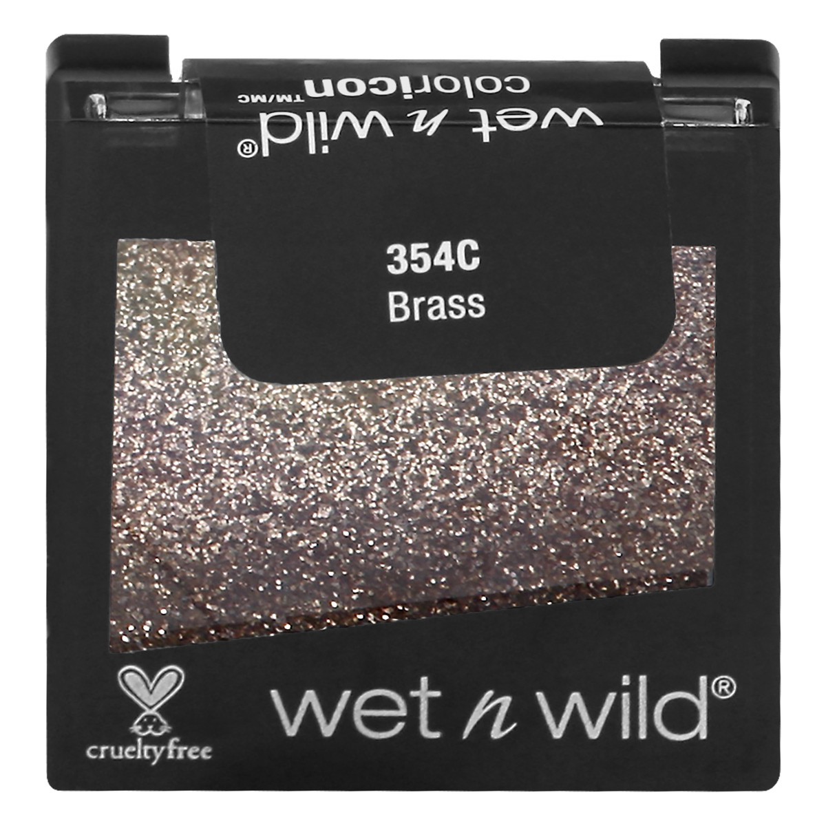 slide 3 of 11, wet n wild Brass 354C Glitter Single 0.05 oz, 0.05 oz