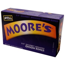 slide 1 of 1, Moore's Sweet Yellow Onion Rings, 32 ct