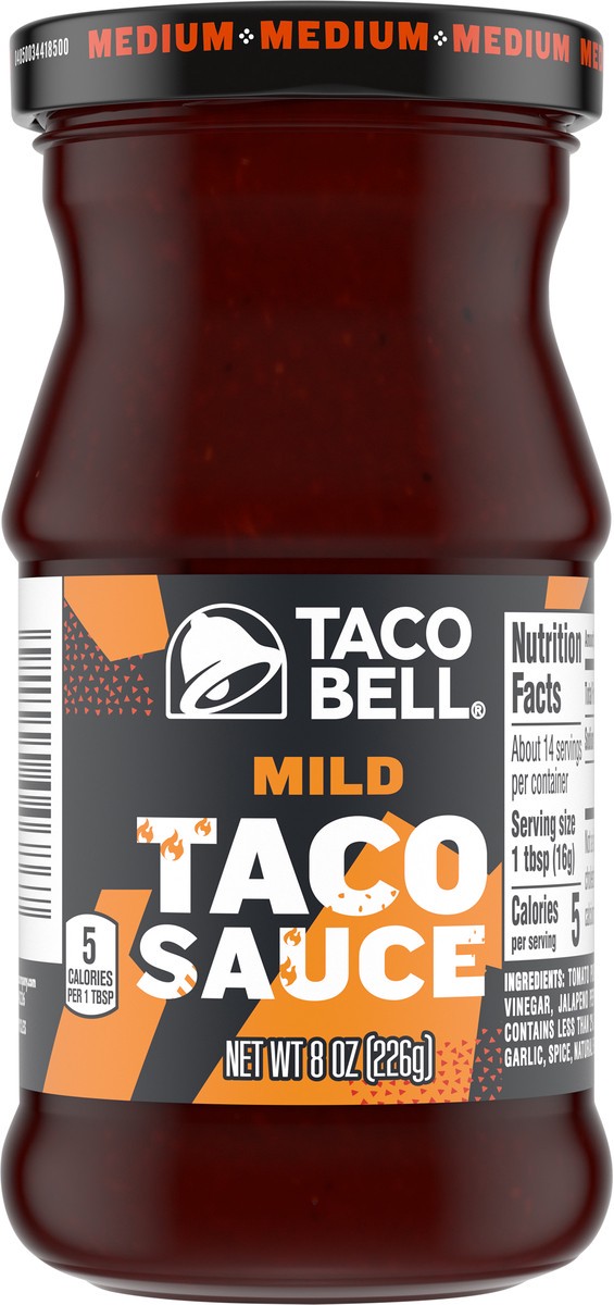 slide 8 of 11, Taco Bell Mild Taco Sauce 8 oz, 8 oz