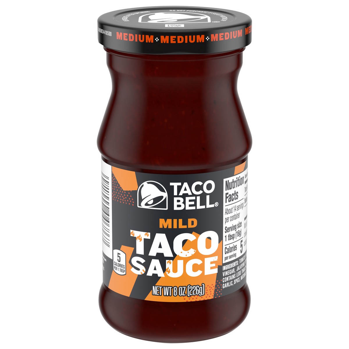 slide 6 of 11, Taco Bell Mild Taco Sauce, 8 oz