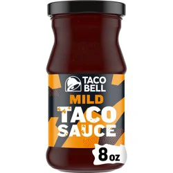 Taco Bell Mild Taco Sauce, 8 oz Bottle