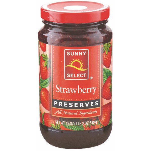 slide 1 of 1, Sunny Select Strawberry Preserves - 18 oz, 18 oz