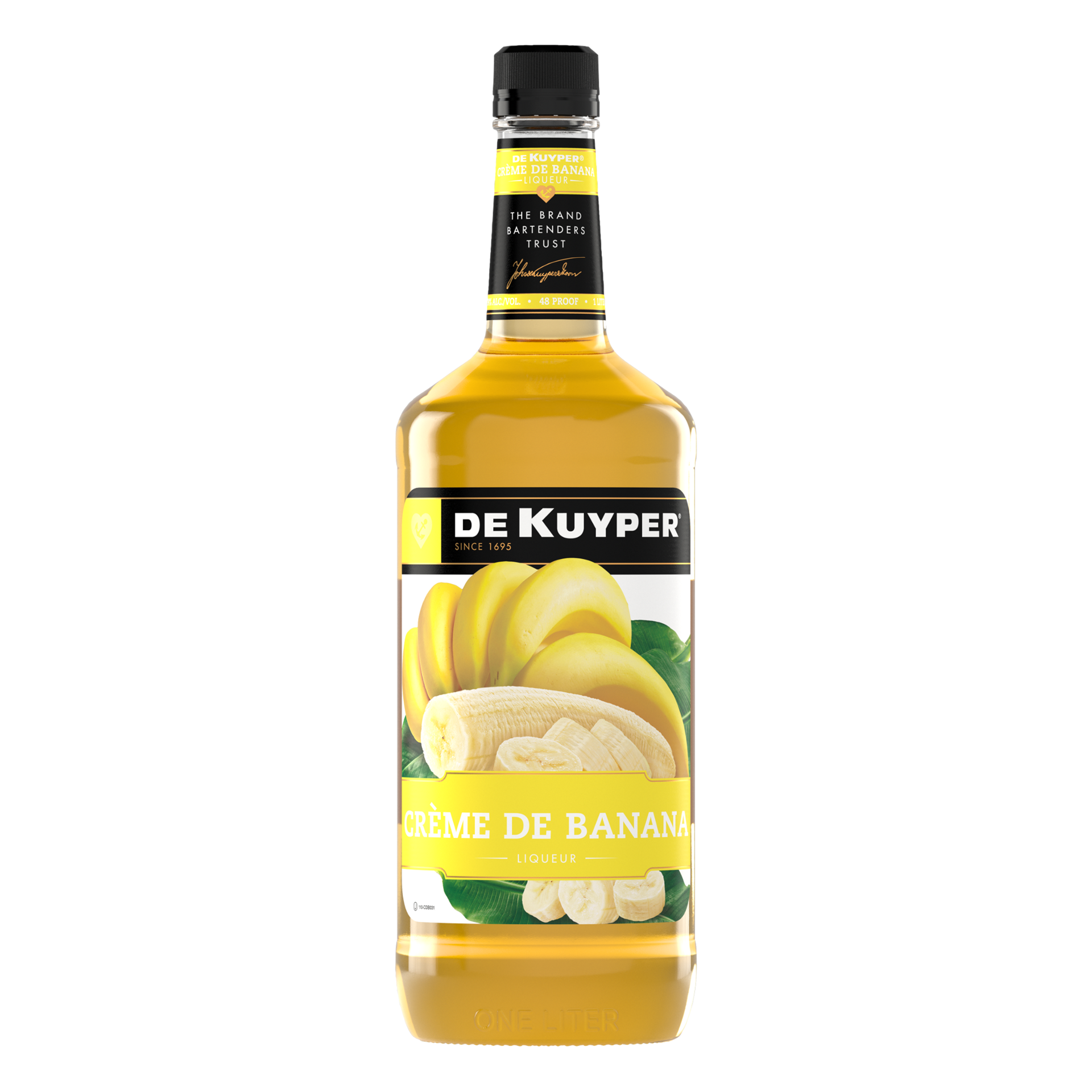 slide 2 of 2, DeKuyper Crème De Banana Liqueur 1 L, 1 L
