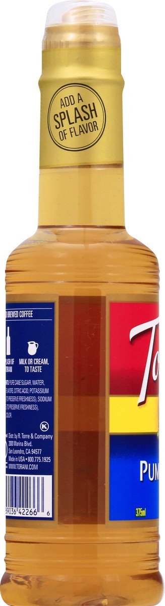 slide 7 of 13, Torani Syrup Pumpkin Spice - 12.7 oz, 12.7 oz