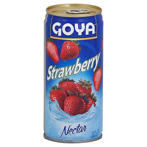 slide 1 of 1, Goya Nectar Strawberry - 9.6 Fz, 9.6 fl oz
