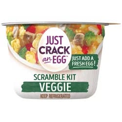 Just Crack an Egg Veggie Lovers Scramble Kit, 3 oz Cup