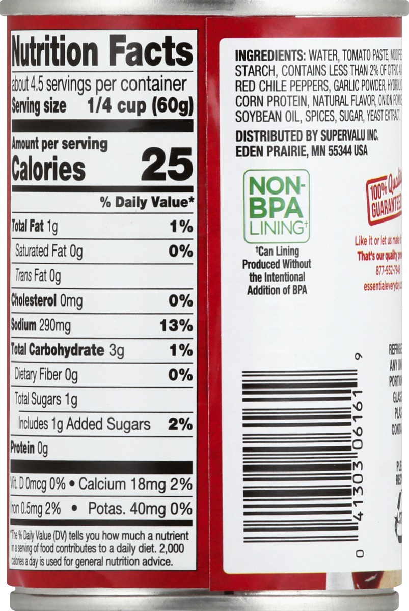 slide 5 of 6, Essential Everyday Enchilada Sauce, Gluten Free, Red, Medium, 10 oz