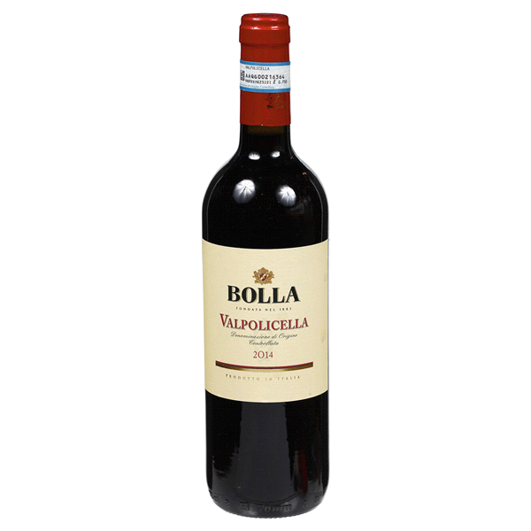 slide 1 of 1, Bolla Valpolicella Wine, 750 ml