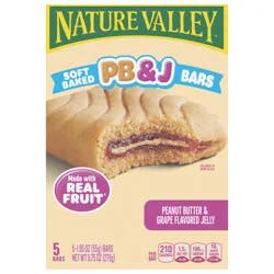 Nature Valley Soft Baked Peanut Butter & Grape Flavored Jelly Bars
