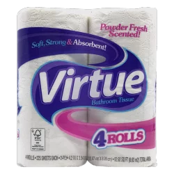 Virtue Cider Powder Fresh Scent Bath Tissue 2-Ply