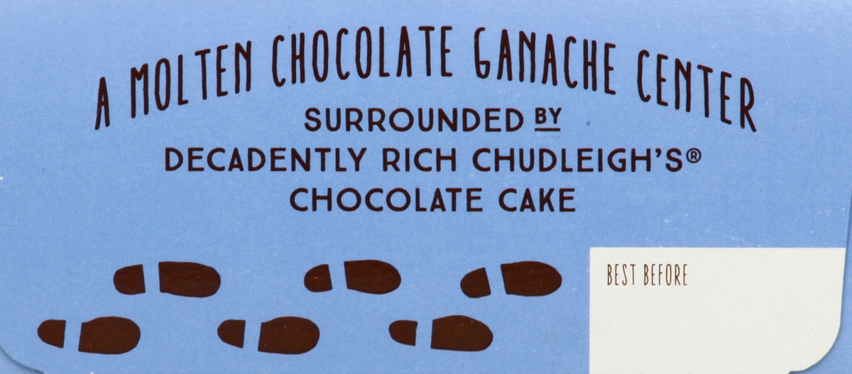 slide 11 of 13, ChudLeighs Molten Chocolate Lava Cakes 2 ea, 8 oz