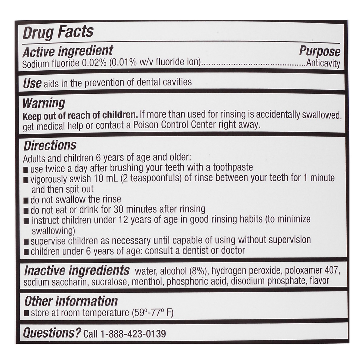 slide 2 of 14, TopCare Everyday Whitening Fresh Mint Anticavity Mouthwash 32 oz, 32 fl oz