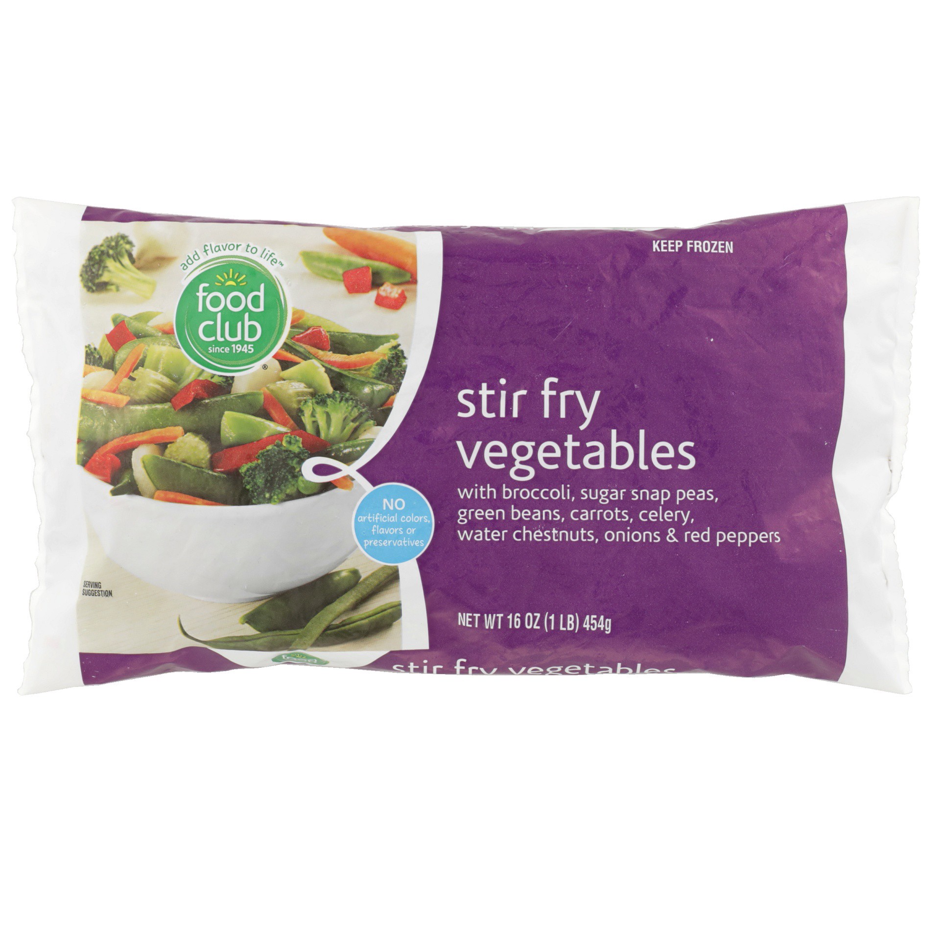 slide 1 of 6, Food Club Frozen Vegetable Stir Fry, 16 oz