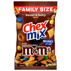 Chex Mix Sweet & Salty Recipe With Milk Chocolate M&m's Snack Mix, Family Size