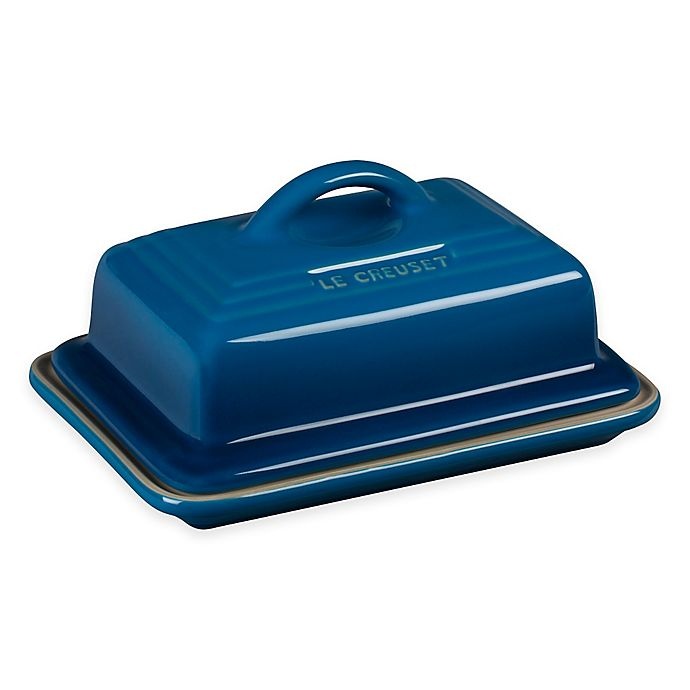 slide 1 of 1, Le Creuset Covered Butter Dish - Marseille, 1 ct