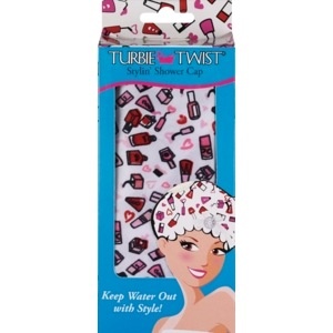 slide 1 of 1, Turbie Twist Stylin Shower Cap, 1 ct