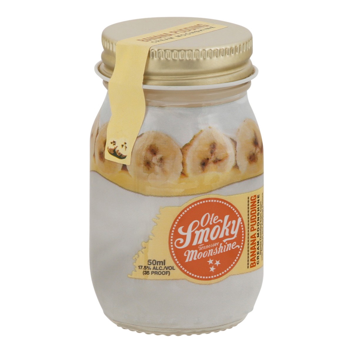 slide 4 of 9, Ole Smoky Banana Pudding Cream Tennessee Moonshine 50 ml, 50 ml