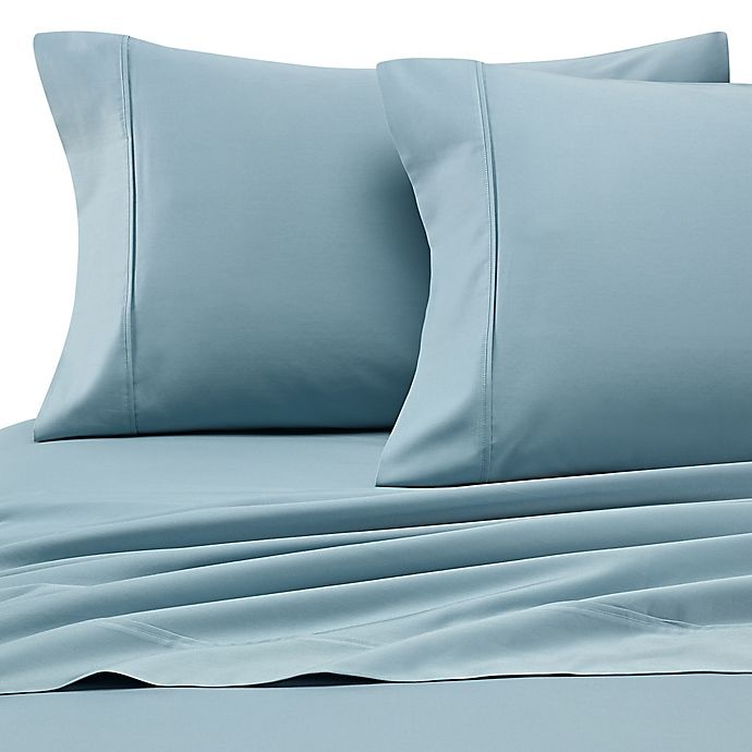 slide 1 of 1, Heartland HomeGrown 400-Thread-Count King Pillowcases - Seafoam, 2 ct