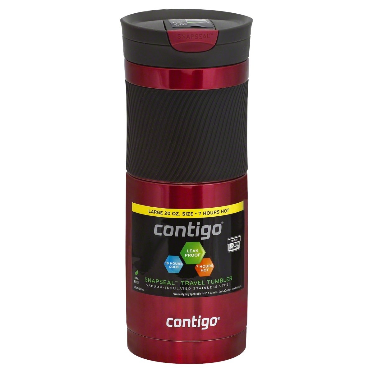 slide 1 of 1, Contigo Byron SnapSeal Travel Tumbler - Vivacious, 20 oz