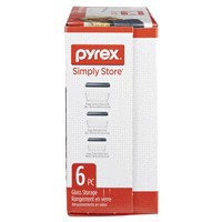 slide 20 of 29, Pyrex Simply Store Rectangular Set, 6 ct